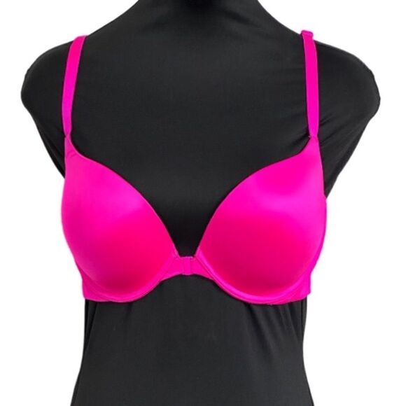 Victoria’s Secret VERY SEXY Push-up Bra in Size 34DD in Hot Pink Color - Picture 1 of 10